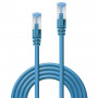 Lindy Câble réseau Bleu Cat.6A S/FTP LSZH, 10m