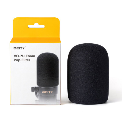 Deity Filtre anti pop en mousse pour micro podcast USB
