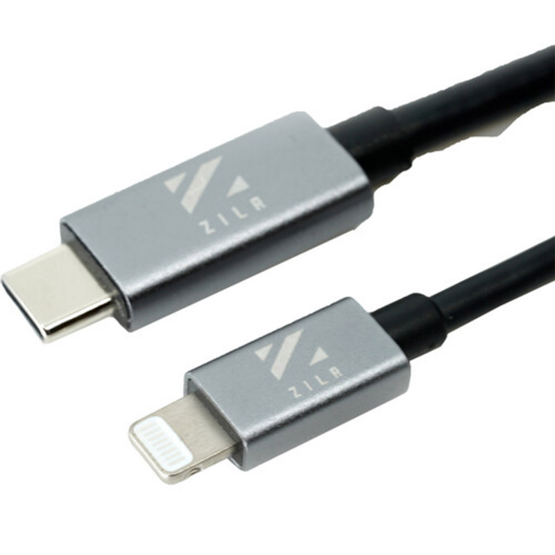 ZILR USB-C to Lightning Cable 1m