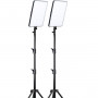 Weeylite Sprite 40 RGB Duo 2 panneaux LED, 2 pieds de lampe 210cm