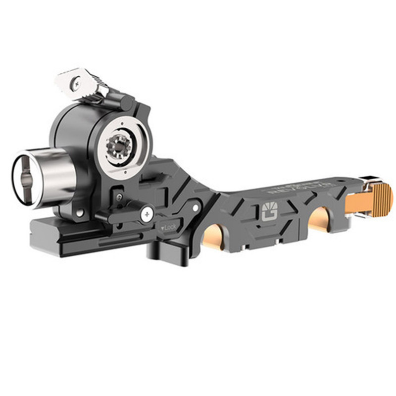 Bright Tangerine Revolvr Atom 15mm LWS Bridge