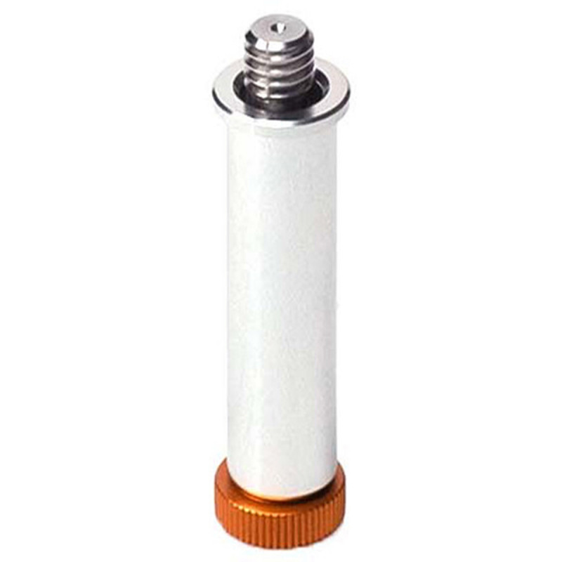 Bright Tangerine Extended 1/4" support post for 15mm LWS Lens Support