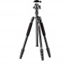 SIRUI T-004SK with Ball Head B-00K Black Aluminum Tripod