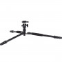 SIRUI T-004SK with Ball Head B-00K Black Aluminum Tripod