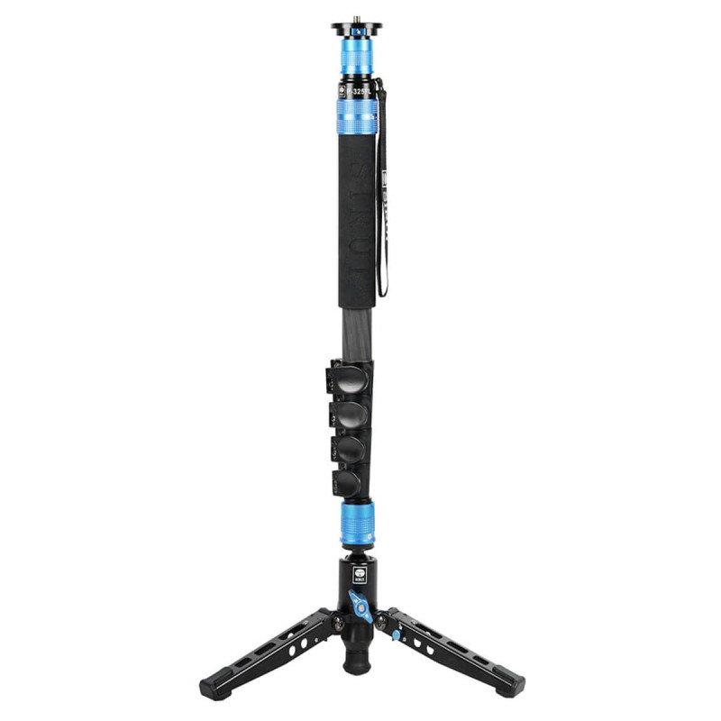 SIRUI P-325FL Carbon Fibre Monopod with Stand