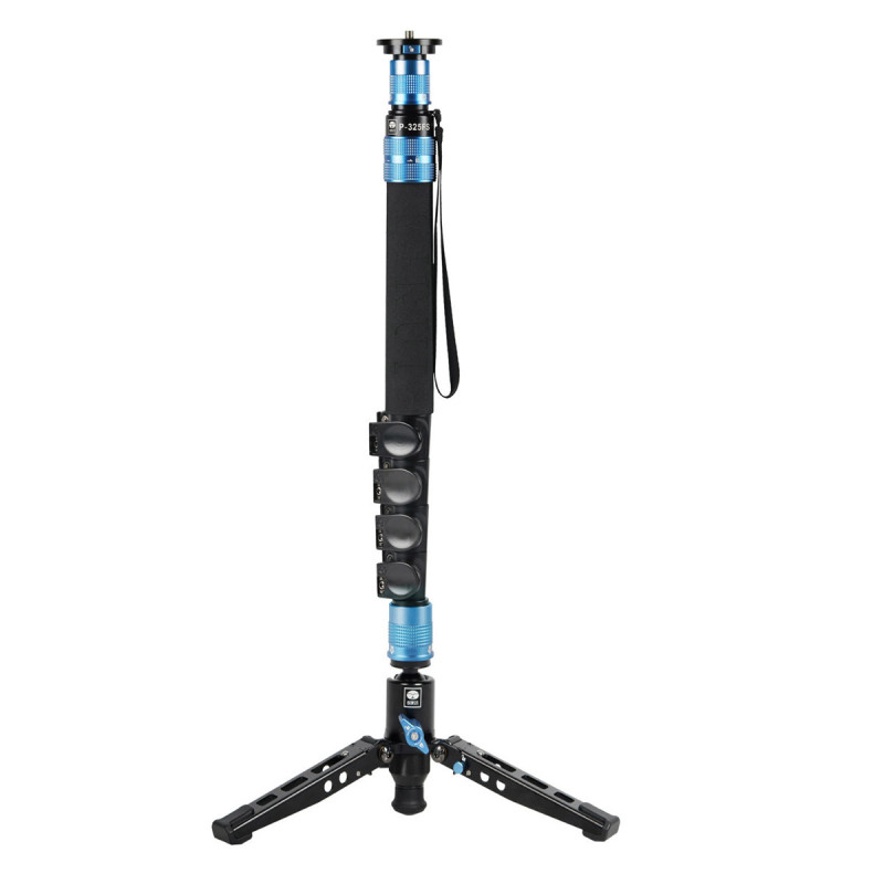 SIRUI P-325FS Carbon Fibre Monopod with Stand