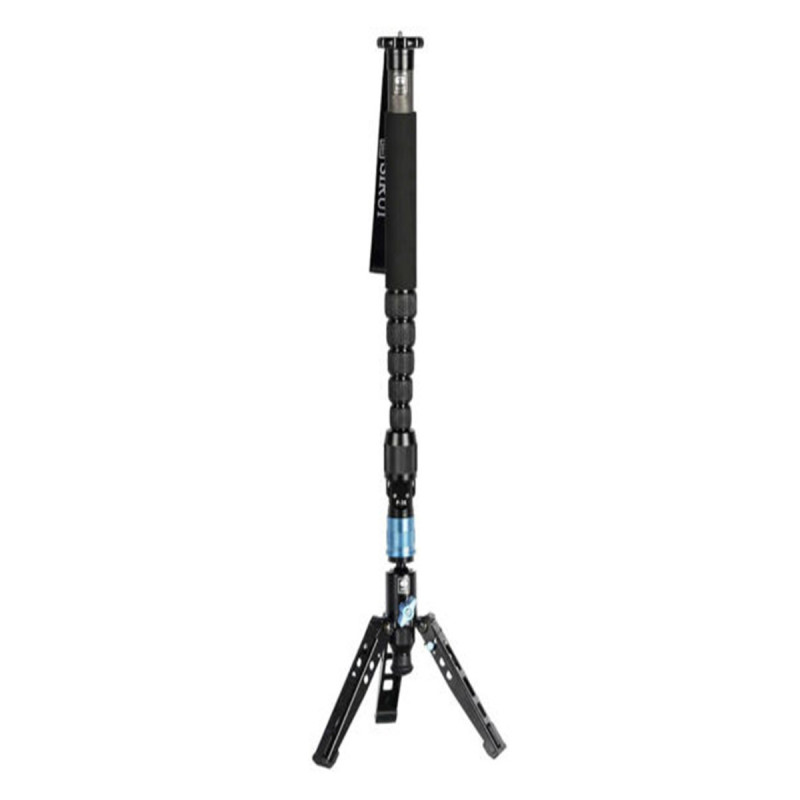 SIRUI P-325FS Carbon Fibre Monopod with Stand and video head VA-5