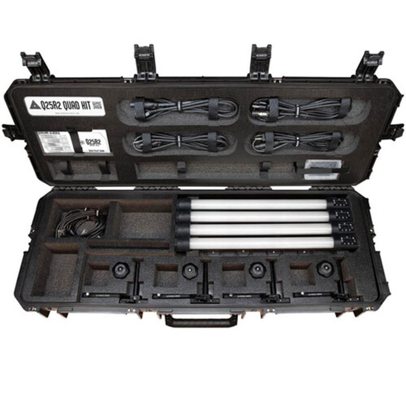 Quasar Q25R2 Quad Kit Case & Foam