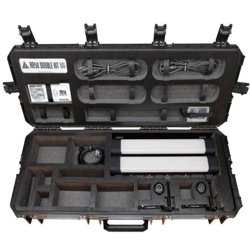 Quasar RR50 Double Kit Case & Foam