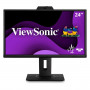 ViewSonic Ecran 24" VG2440V Noir FHD avec Web Cam IPS LED 16:9