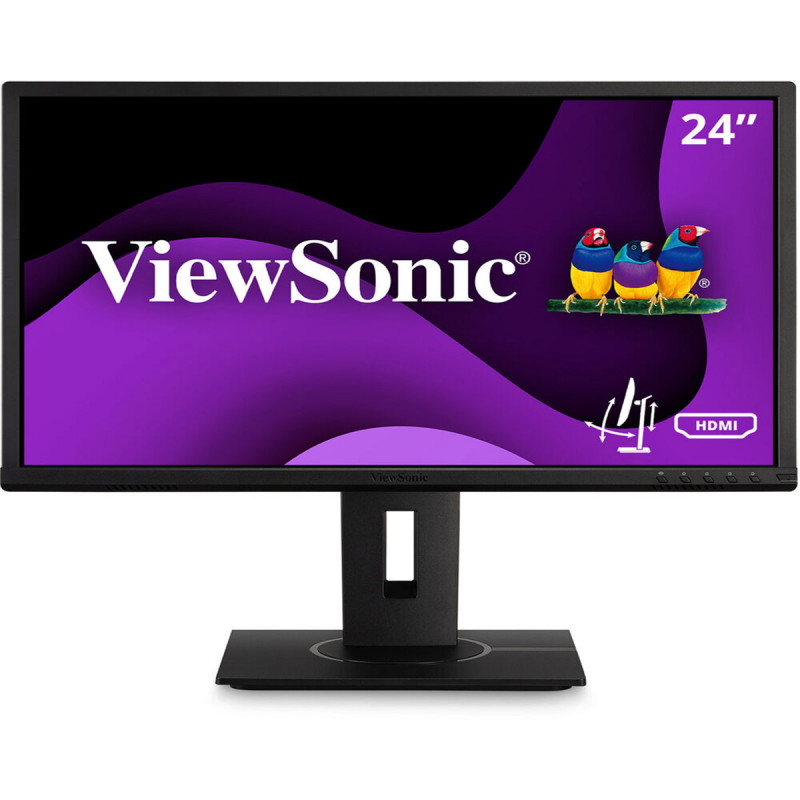 Viewsonic Ecran 24" Noir FHD LED VA 60Hz 16:9 3000:1 250 cd/m2 5ms