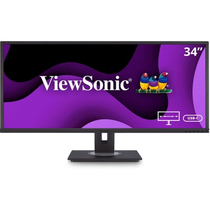 ViewSonic Ecran 34" VG3456 WQHD 21:9 VA 5ms 2xHDMI DP USB-C USB Hp