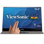 ViewSonic Ecran Port15,6"TD1655 FHD 16:9 Tactile capacitif 10Pts