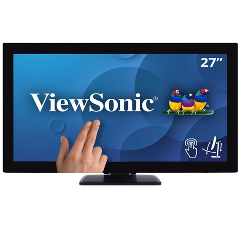 ViewSonic Ecran 27'' TD2760 Noir 16:9 FHD Tactile capacitif 10points