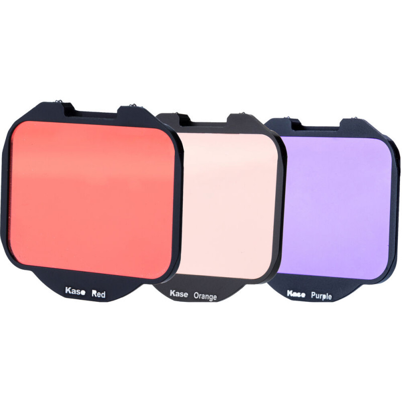 Kase Kit 3 en 1 Sony A7/A9 (Rouge+Orange+Violet)