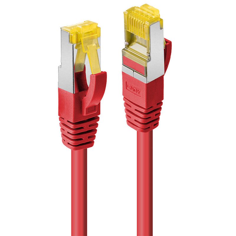Lindy Câble réseau Rouge S/FTP LSZH, 10m