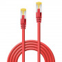 Lindy Câble réseau Rouge S/FTP LSZH, 10m