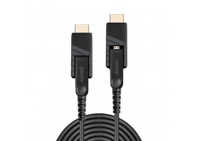 Lindy Câble Micro-HDMI 18G Hybride Fibre Optique  40m