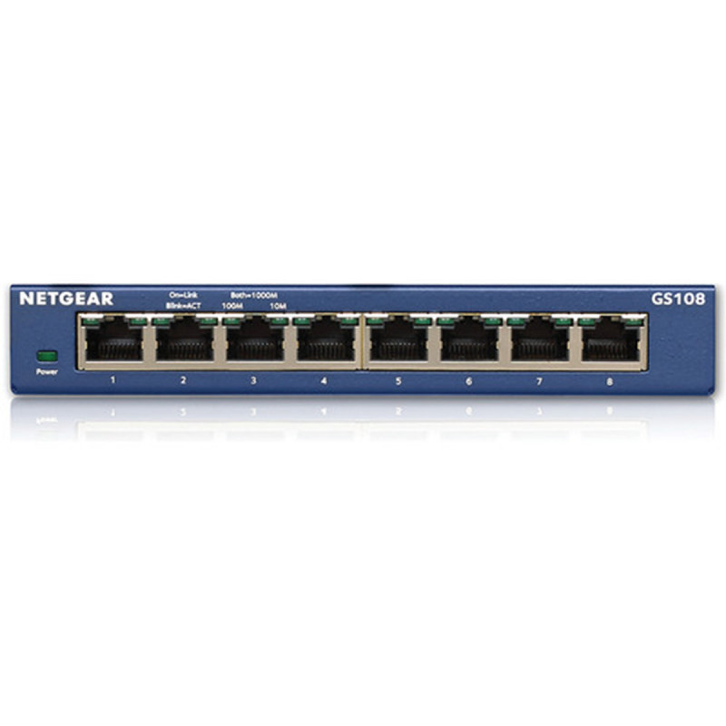 Netgear (GS108) Switch Ethernet 8 port