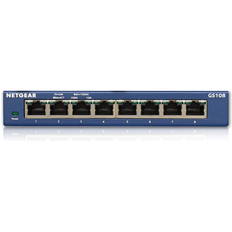 Netgear (GS108) Switch Ethernet 8 port