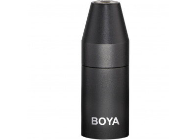 FV Boya 35C-XLR  Adaptateur 3.5mm mini jack F vers XLR M corps alumin