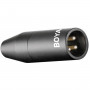 FV Boya 35C-XLR  Adaptateur 3.5mm mini jack F vers XLR M corps alumin