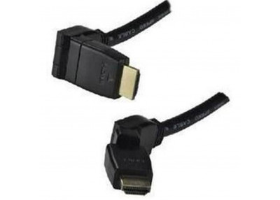 Cable HDMI Orientable haute vitesse 3D / 4K Ethernet male / male 1.8m