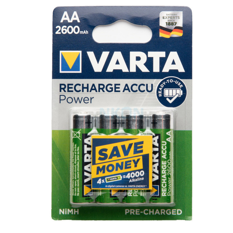 Varta - Pile Accu rechargeable AA 2600mah NiMH