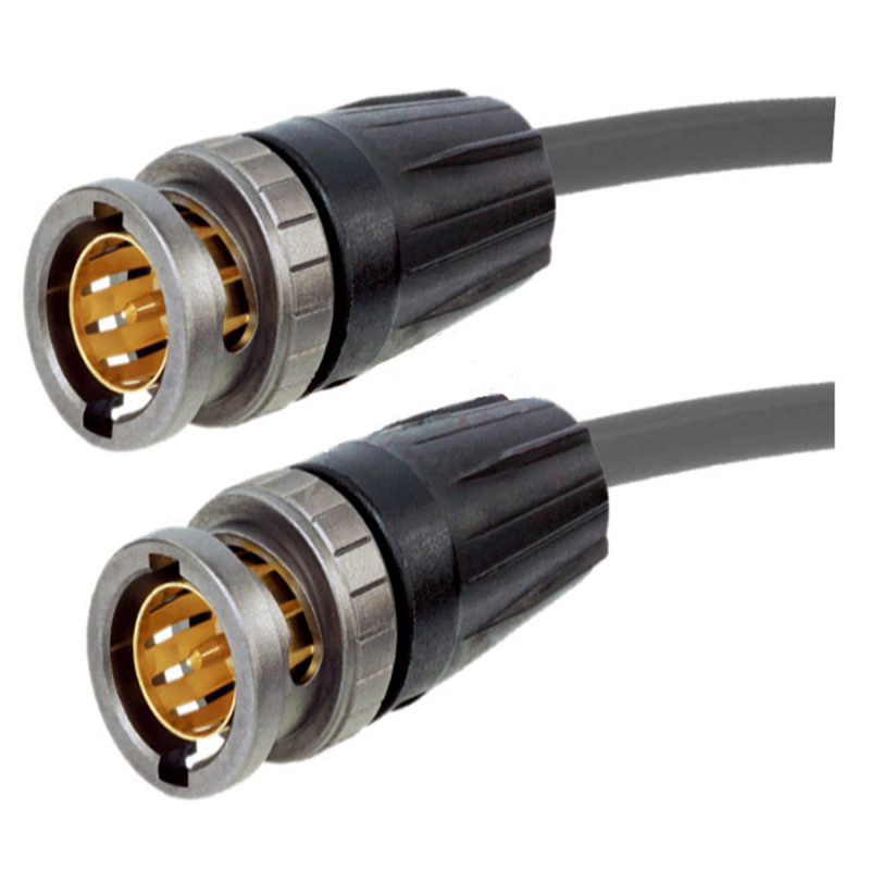 ERARD PRT7075HDPROHFX/40 Cordon BNC HD-SDI UHD 4K 40 m D4 diamètre 0,7 cm