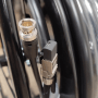 CORPRILAN-100BE Câble BNC UHD 4K RJ45 Cat6A 100 m sur enrouleur