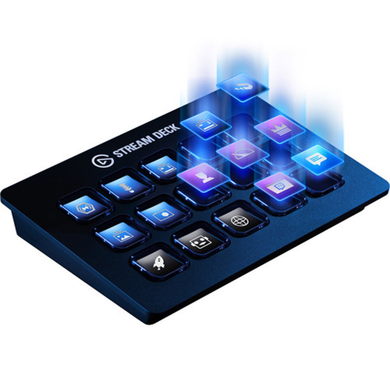 Elgato Stream Deck MK.2  Interface de contrôle Tactile 15 Touches LCD