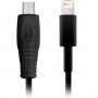 Ik Multimedia Câble Lightning vers Micro-USB - 1,5 m