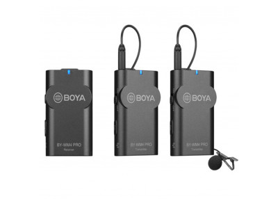 FV Boya WM4 Pro K2 Système sans-fil WIFI émetteur lavalier 2 récepteu