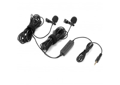 Saramonic LavMicro 2M Microphone Lavalier à double tête pour appareil