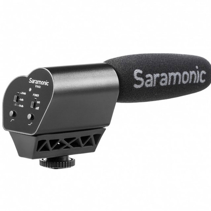 Saramonic Vmic Microphone vidéo à condensateur canon super cardioïde