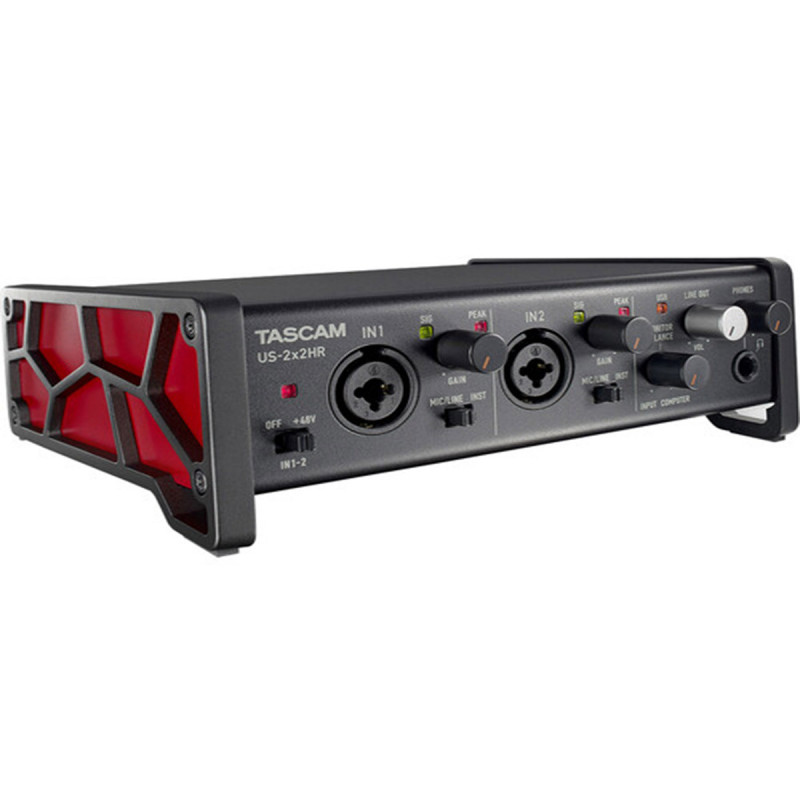 Tascam Interface audio USB, 2 entrées, 2 sorties, 192 kHz