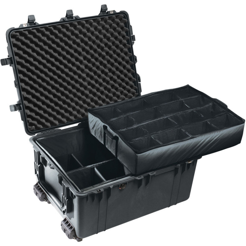 Pelicase PC1630 Valise de transport acec roue et cloisons velcro