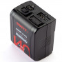 Swit Batterie pocket V-Mount 140Wh 12A avec D-Tap et USB-A et USB-C