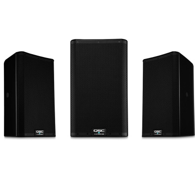 QCS Powered speaker 8'' 2000W