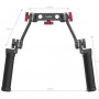FV SmallRig Kit Poignee Rosette pour Arri (Cheese Short Arm) 2002
