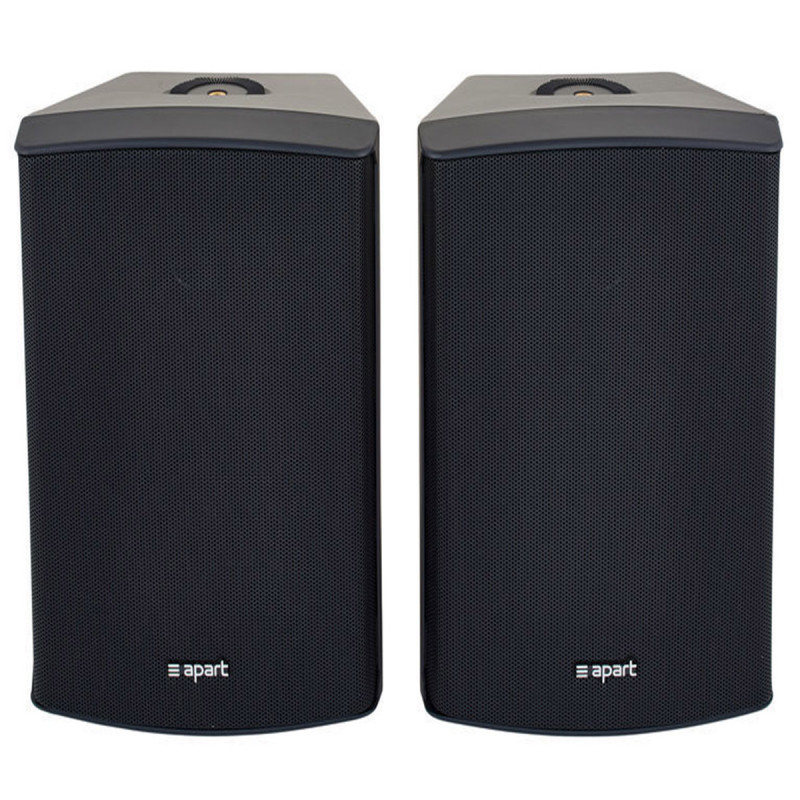Biamp Paire d'enceintes active(+ passive)5.25'' 2x30W RS232 IR noir