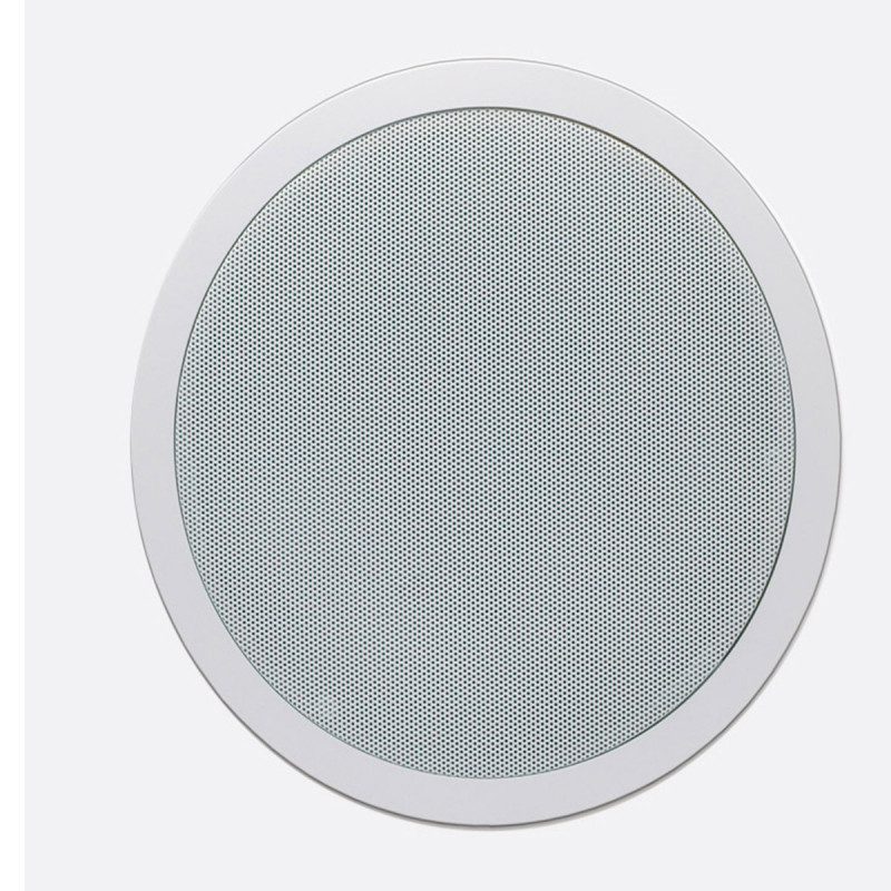 Biamp Caisson de basses de plafond 8'' / dble bobine / 2x80W-8? blanc