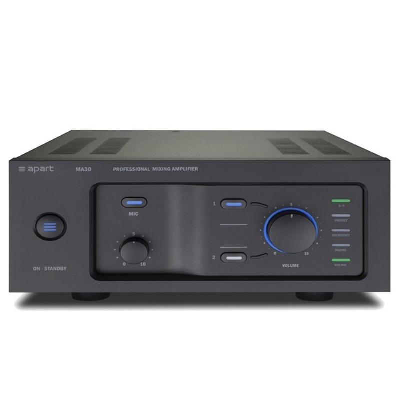 Biamp Ampli-mélangeur intuitif 30 Watts @ 100-70 Volt