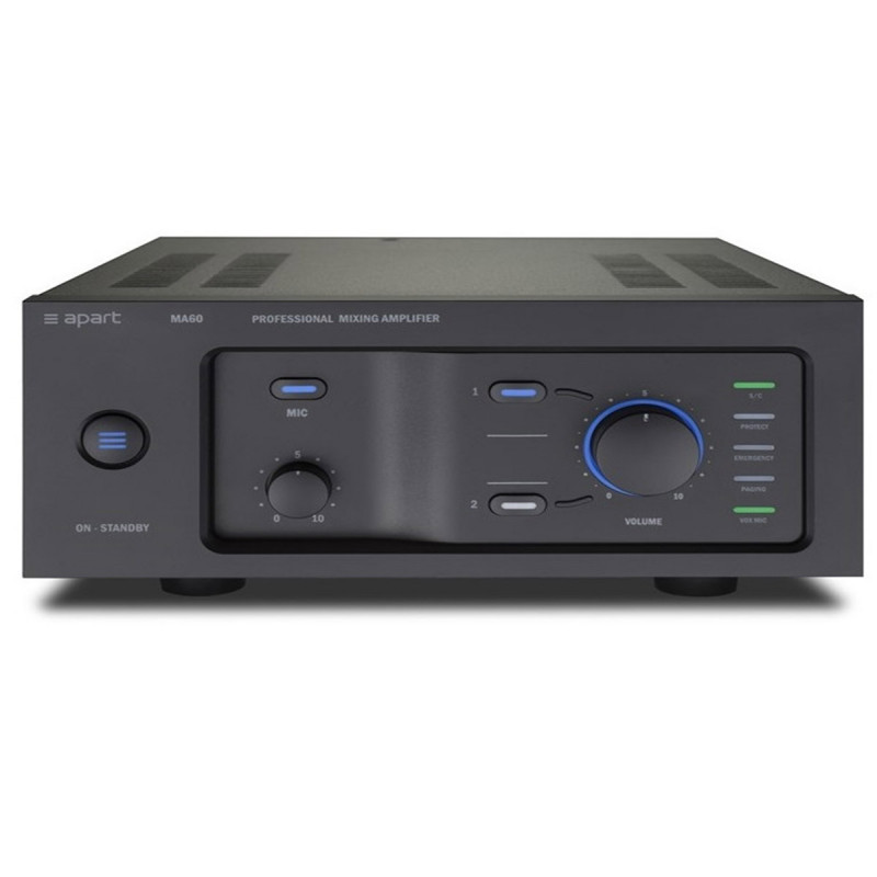 Biamp Ampli-mélangeur intuitif 60 Watts @ 100-70 Volt