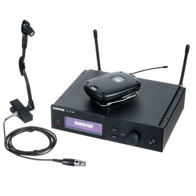 Shure Pack sans fil avec émetteur SLXD1 et micro  B98H/C, 562-606MHz