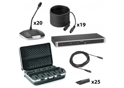 Boya Système de microphone de conférence sans fil BY-BMW700 (2,4 GHz)