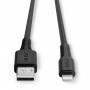 Lindy Câble de charge haute résistance USB TypeA vers Lightning 0.5m