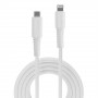 Lindy Câble USB Type C vers Lightning, Blanc, 0.5m