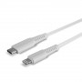 Lindy Câble USB Type C vers Lightning, Blanc, 0.5m