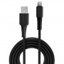 Lindy Câble USB Type A vers Lightning, noir, 0.5m